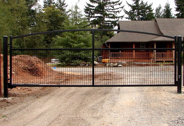 Automatic Steel Swing Gate